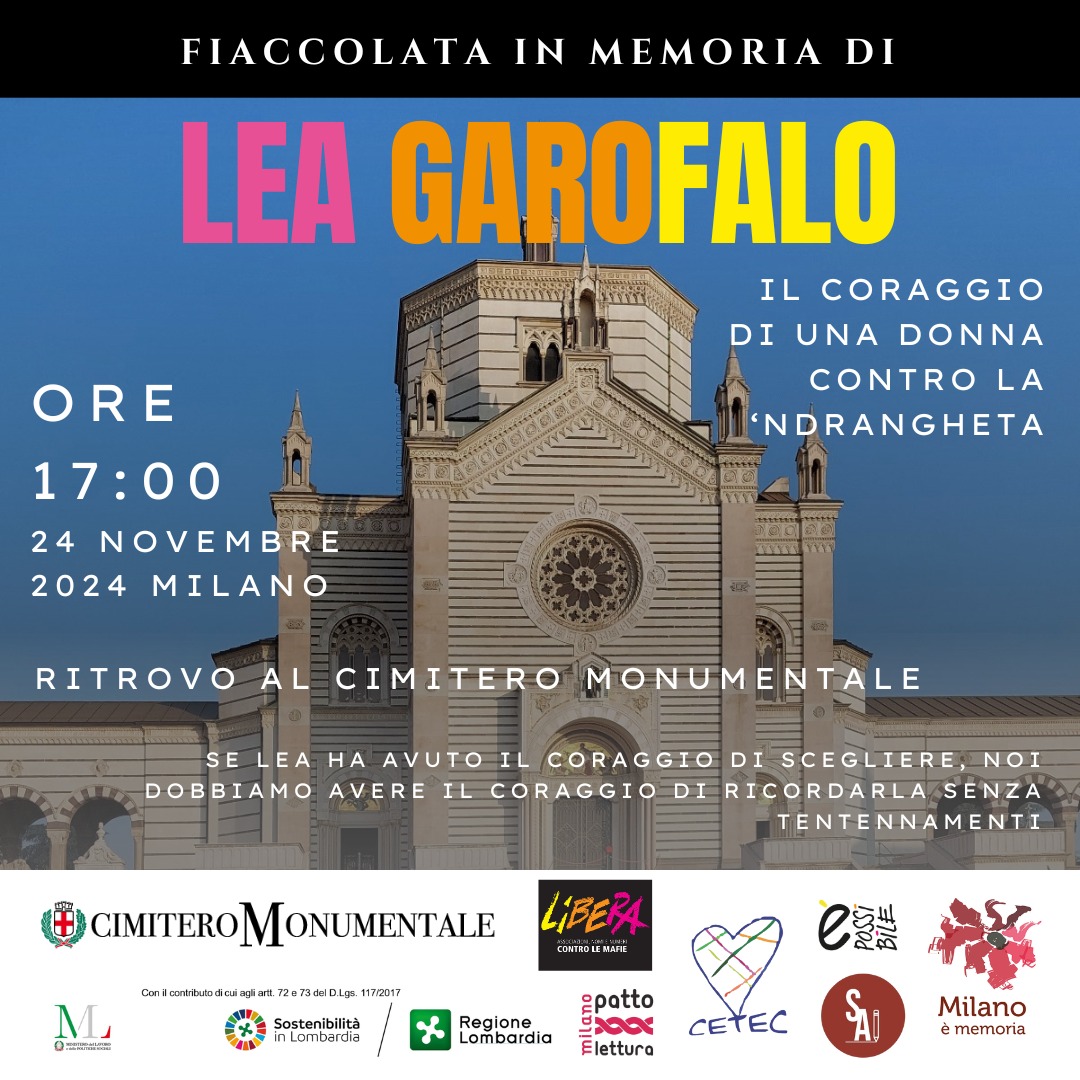 Fiaccolata in memoria di Lea Garofalo