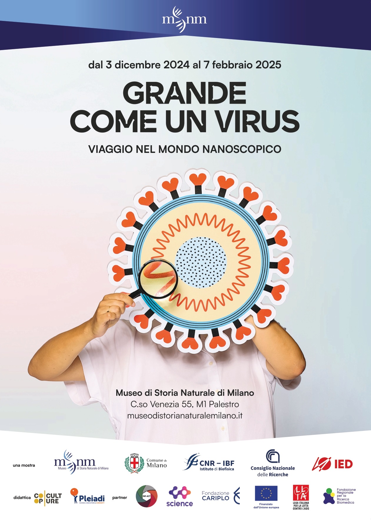 Grande come un virus: fino al 7 febbraio 2025 al Museo di Storia Naturale