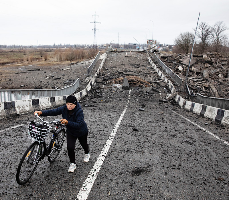 Vai alla pagina Ucraina, storie di resistenza