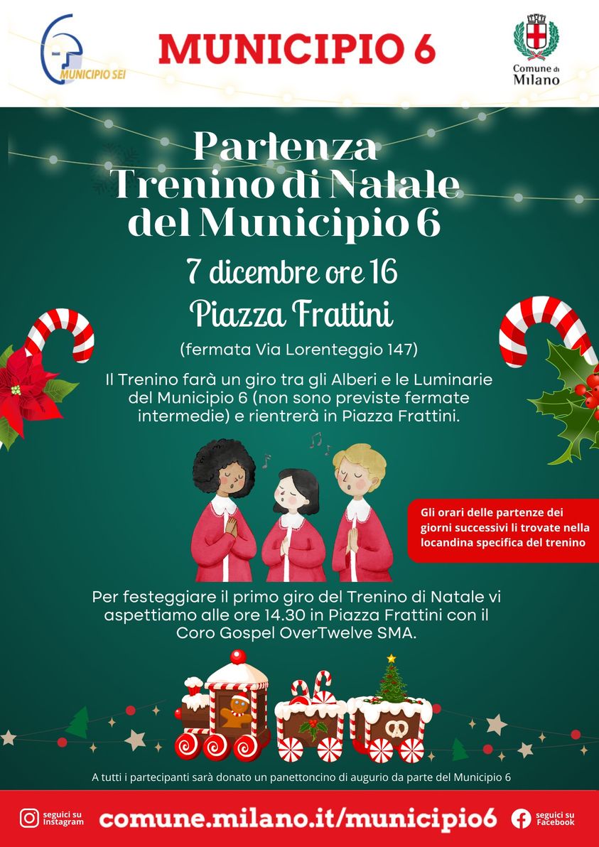 Trenino di Natale del Municipio 6