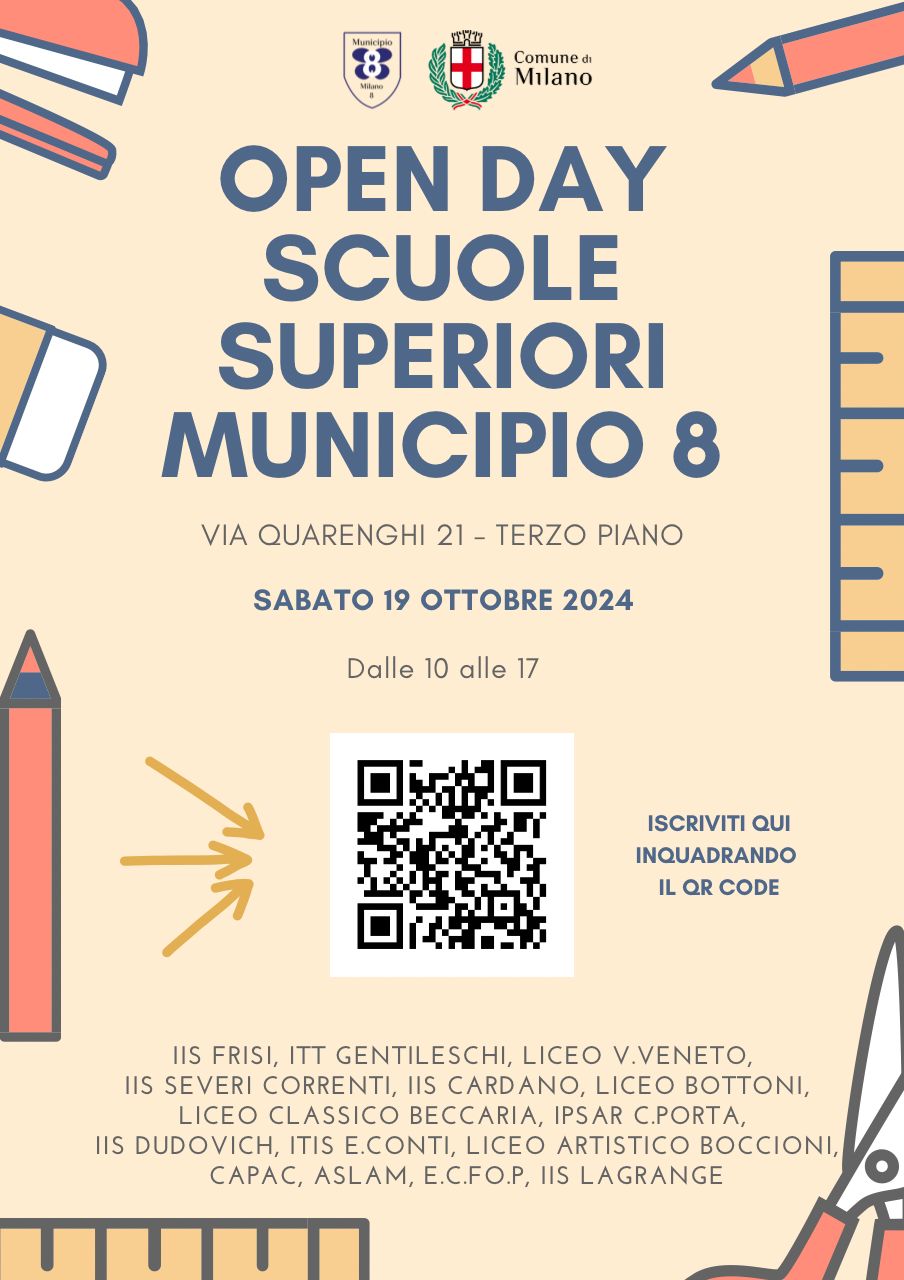 Open Day Scuole Superiori del Municipio 8